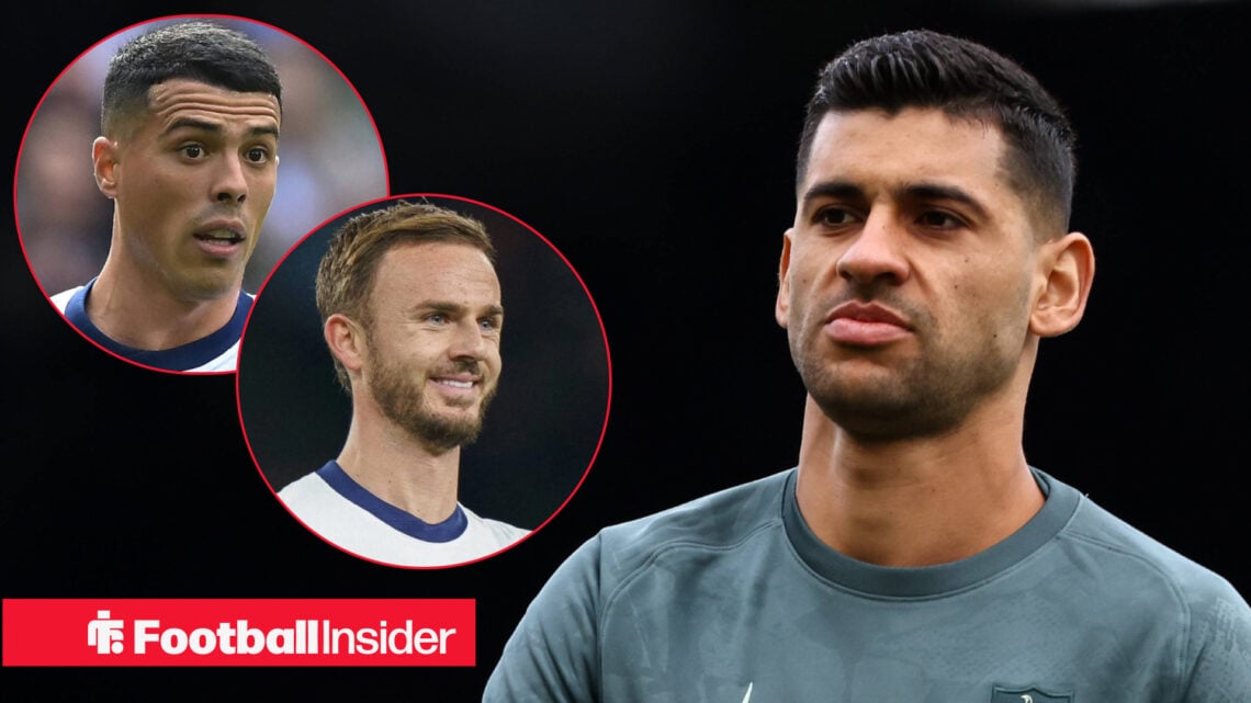 James Maddison Pedro Porro Cristian Romero