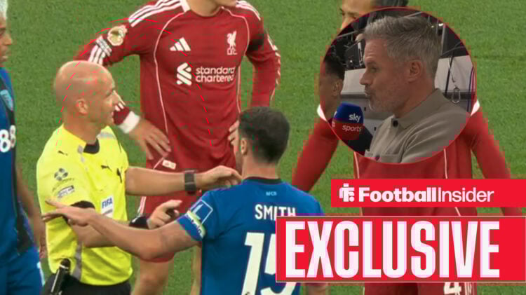 Jamie Carragher and Liverpool incident