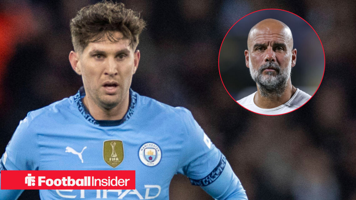 John Stones Pep Guardiola Man City
