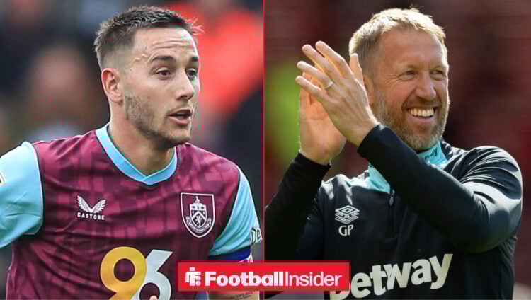 Josh Brownhill, Graham Potter, West Ham