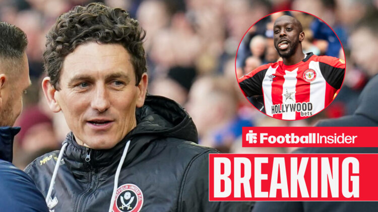 Keith Andrews and Yoane Wissa at Brentford