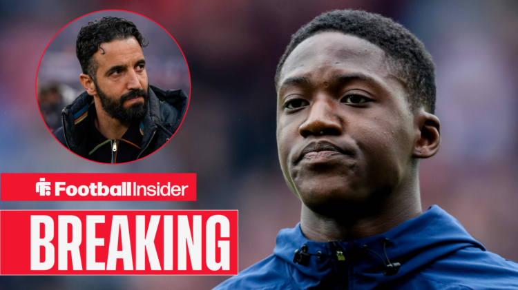 Kobbie Mainoo and Ruben Amorim at Man United