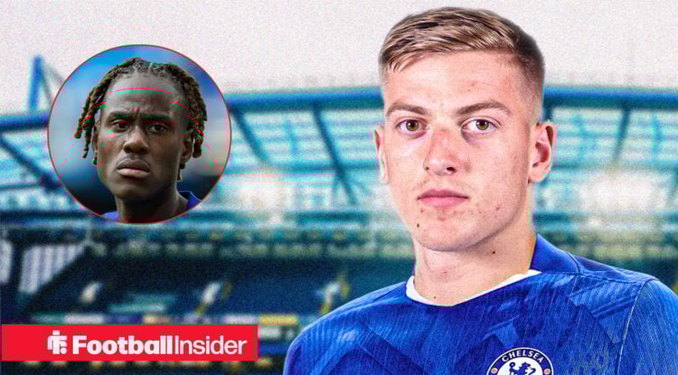 Chelsea striker Liam Delap, Trevoh Chalobah