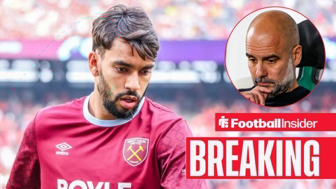 Lucas Paqueta, Pep Guardiola, Man City