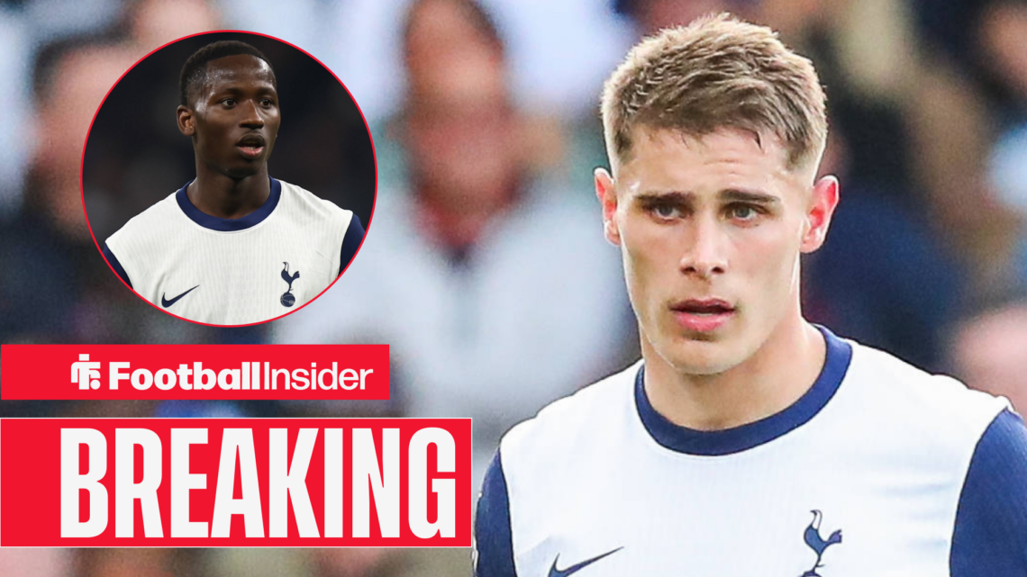 Tottenham duo Micky van de Ven and Pape Sarr