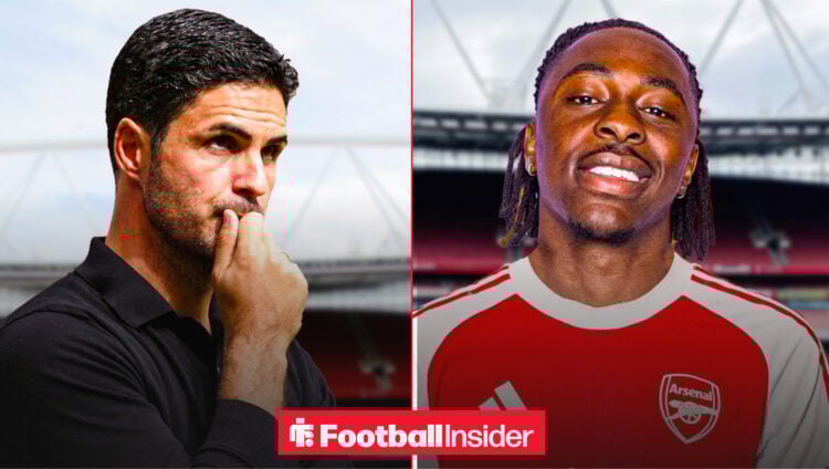 Mikel Arteta Eberechi Eze Arsenal