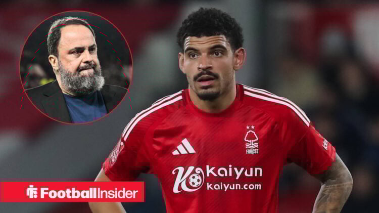 Morgan Gibbs-White Evangelos Marinakis Nottingham Forest