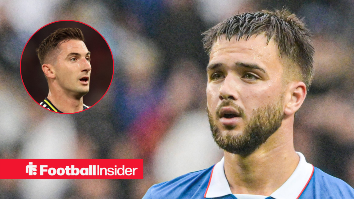 Nico Raskin alongside a circular inset of Kenny McLean