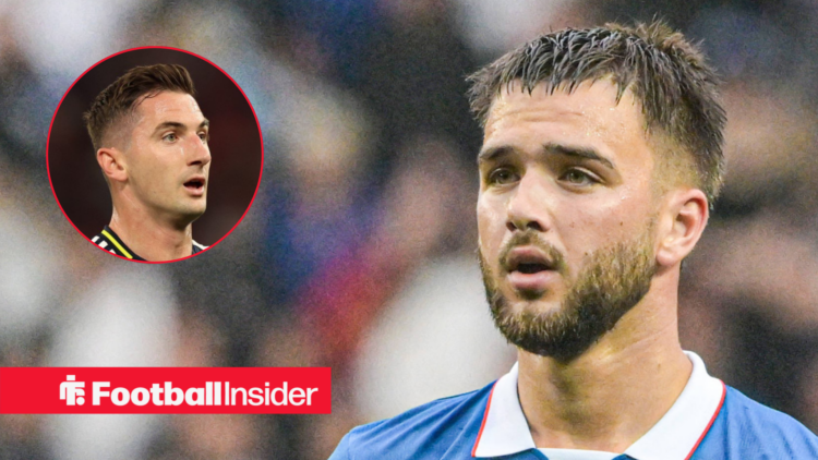 Nico Raskin alongside a circular inset of Kenny McLean