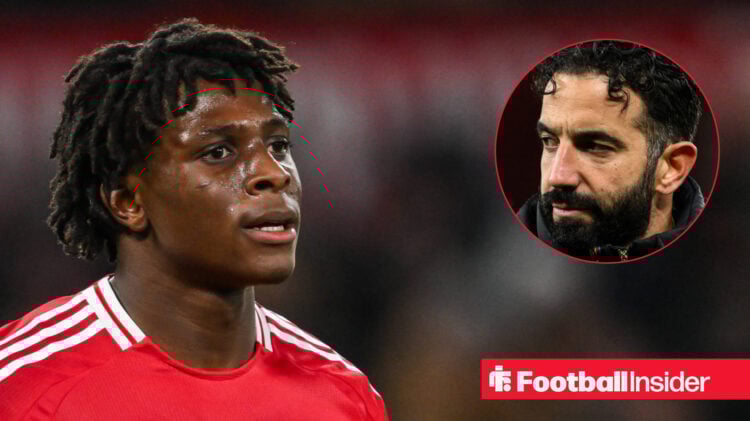 Manchester United defender Patrick Dorgu, Ruben Amorim