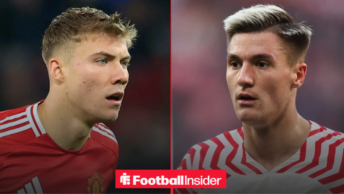 Rasmus Hojlund Benjamin Sesko Man United