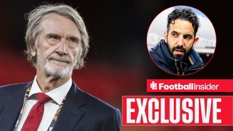 Exclusive news Jim Ratcliffe looks at Man United manager Ruben Amorim