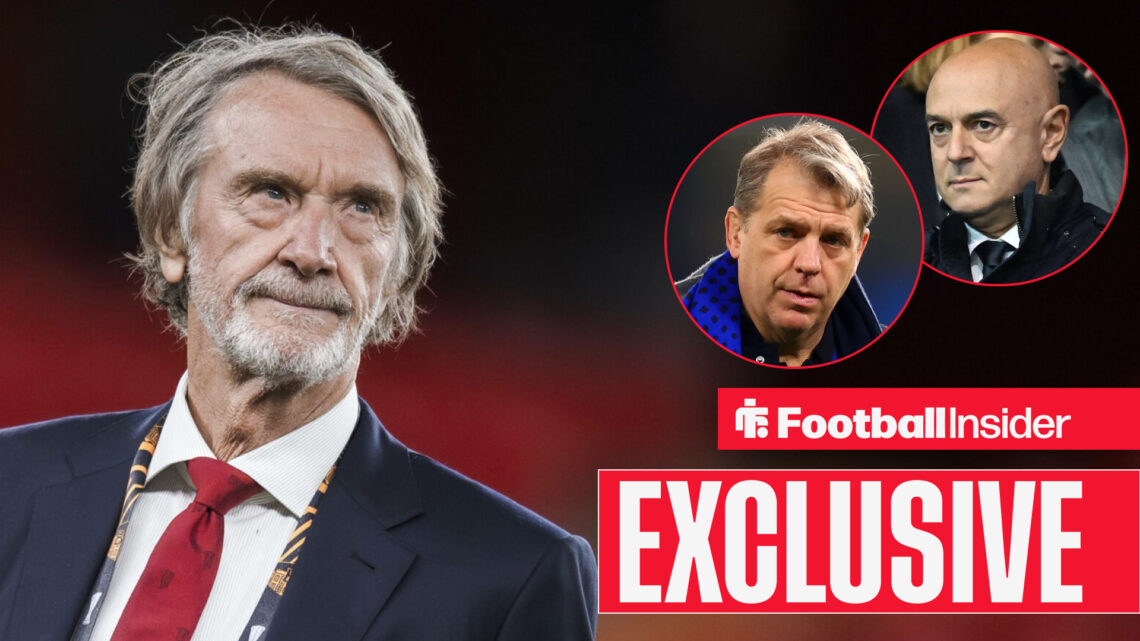 Exclusive news Man United's Jim Ratcliffe looks at Chelsea's Todd Boehly and Tottenham's Daniel Levy