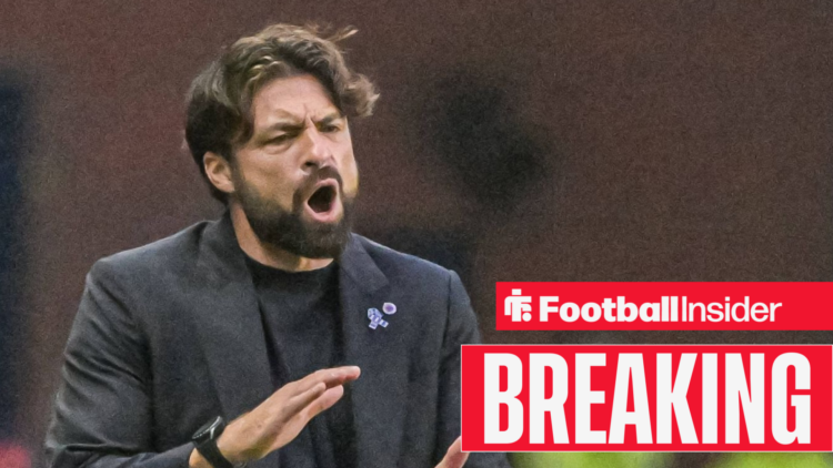 Russell Martin shouts to his players on the touchline for Rangers