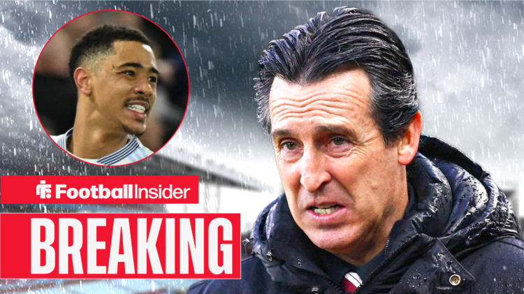 Aston Villa manager Unai Emery upset and Villa player Jacob Ramsey annoyed