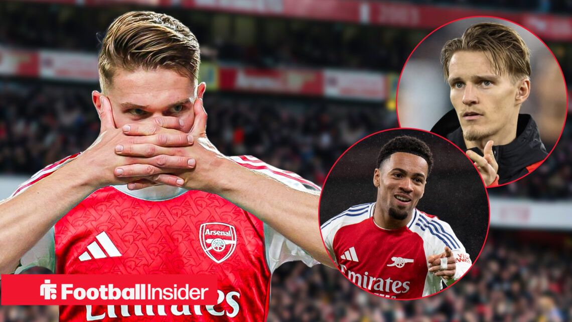 Viktor Gyokeres Ethan Nwaneri Martin Odegaard