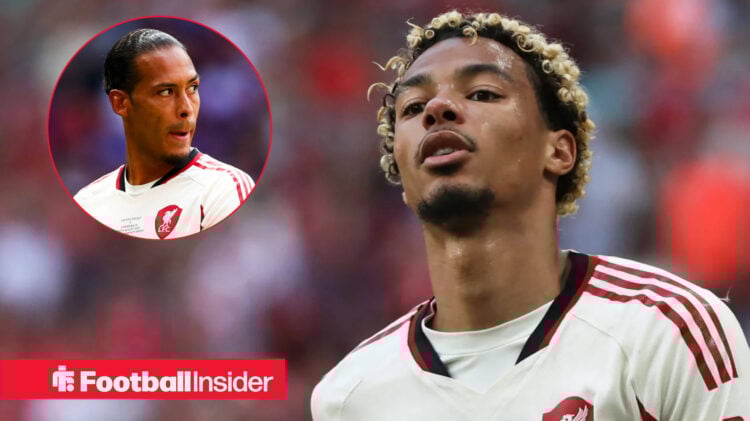 Virgil van Dijk Hugo Ekitike Liverpool