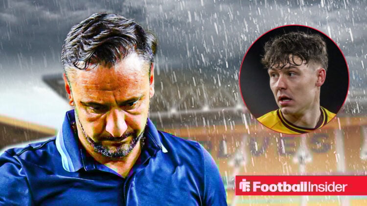 Wolves boss Vitor Pereira and striker Jorgen Strand Larsen