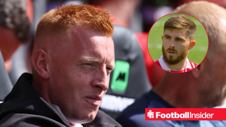 Will Still on the left looking towards Ryan Manning in top right