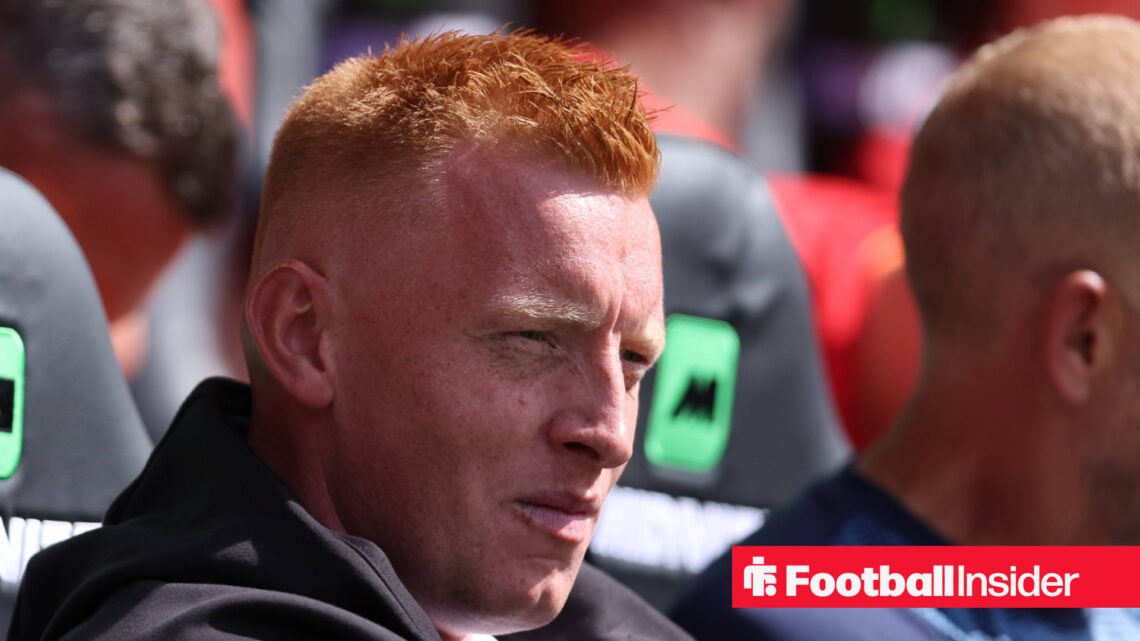 Will Still sitting in the Southampton dugout