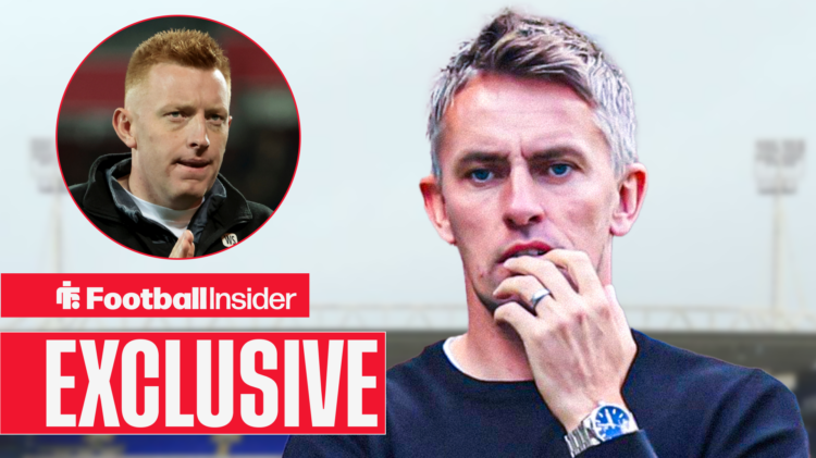 An image of Southampton boss Will Still alongside Ipswich boss Kieran McKenna