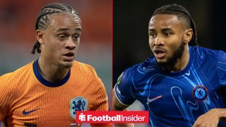 Xavi Simons and Christopher Nkunku in action for the Netherlands and Chelsea respectively
