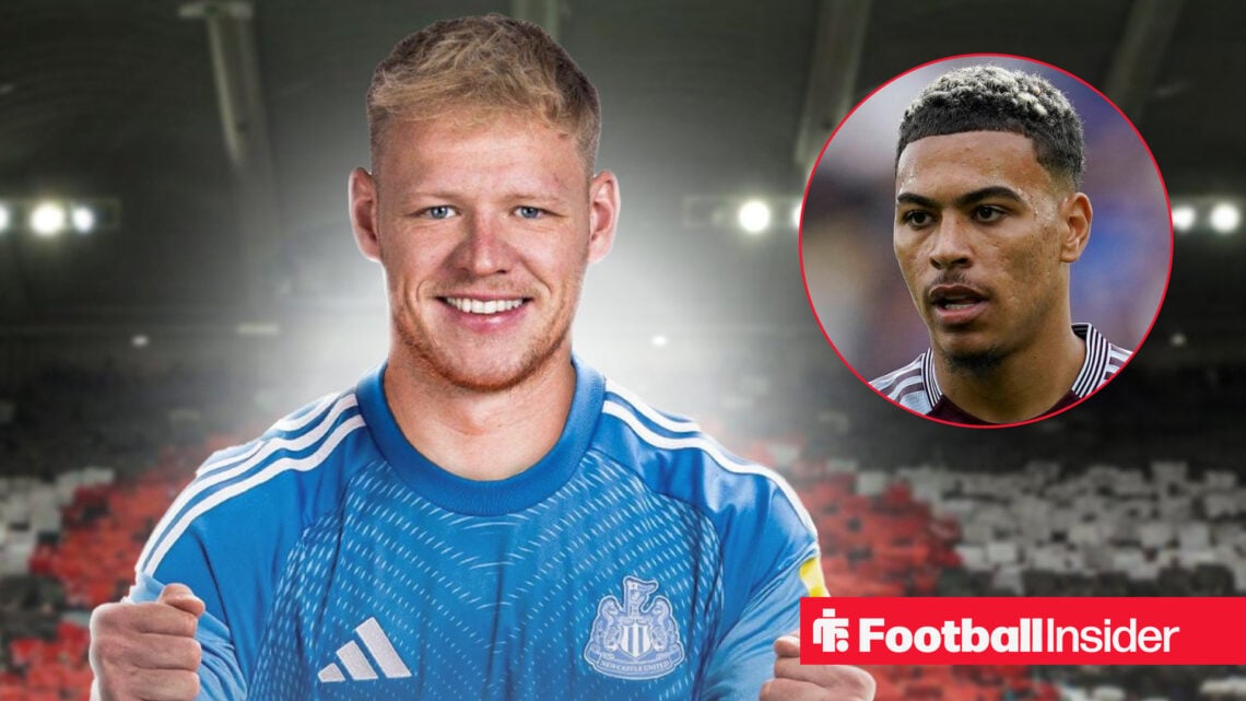 Aaron Ramsdale Morgan Rogers Newcastle