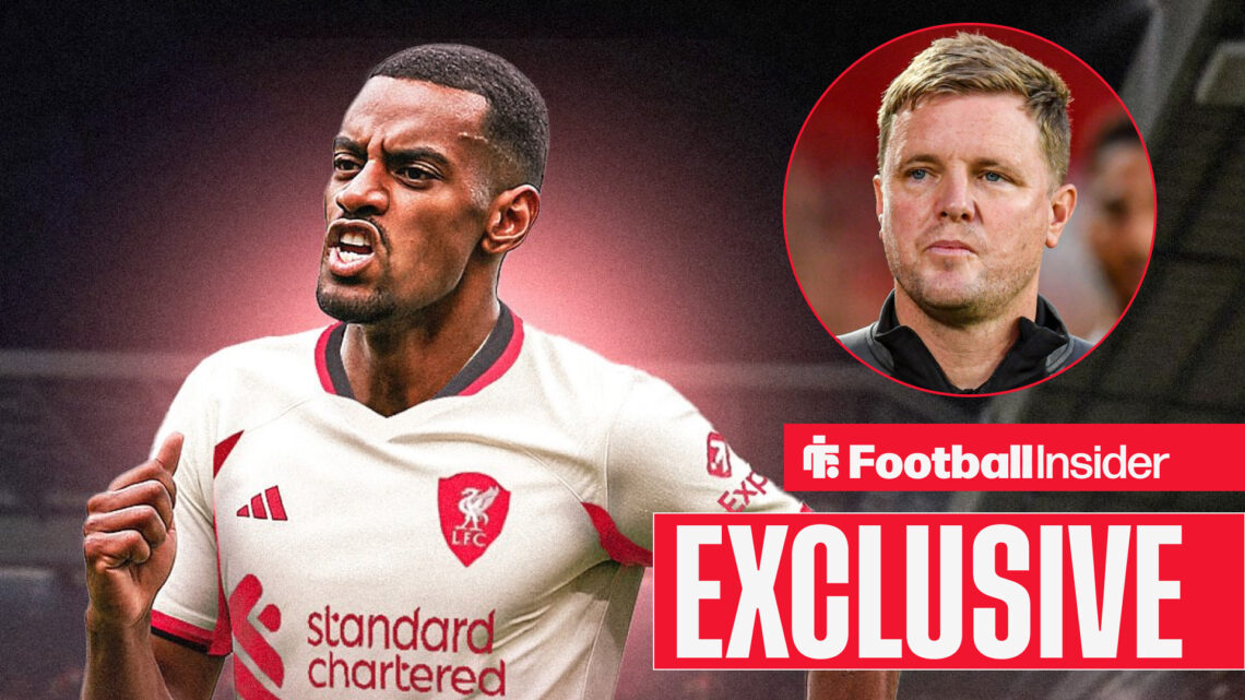 Eddie Howe Alexander Isak Liverpool Newcastle