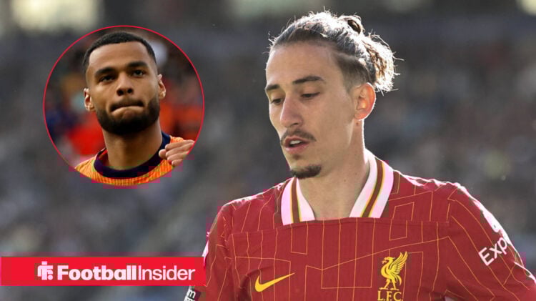 Liverpool duo Cody Gakpo and Kostas Tsimikas