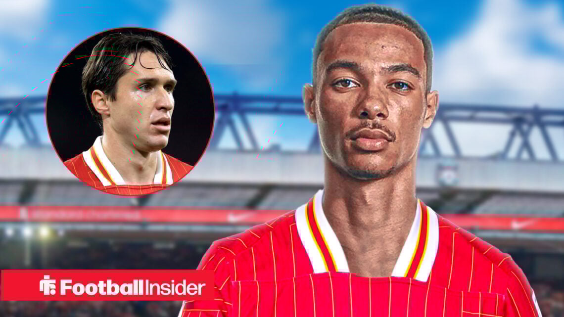 Liverpool forwards Hugo Ekitike and Federico Chiesa