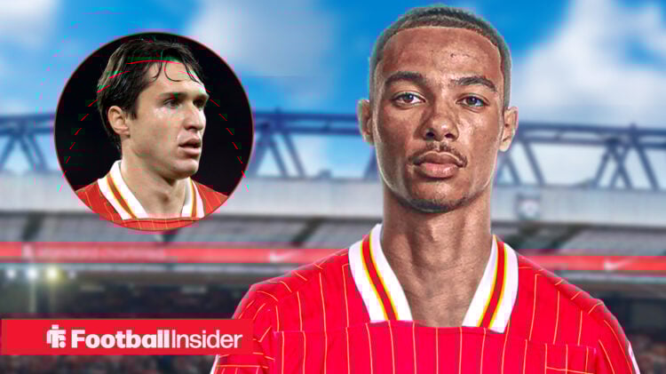 Liverpool forwards Hugo Ekitike and Federico Chiesa