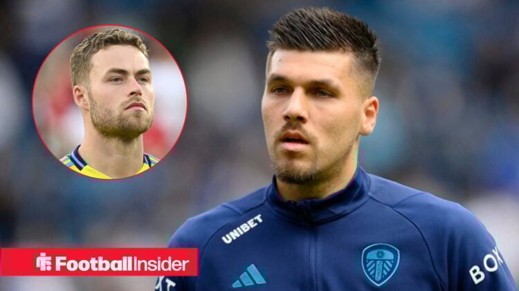 Joel Piroe and Gabriel Gudmundsson have high hopes for Leeds United