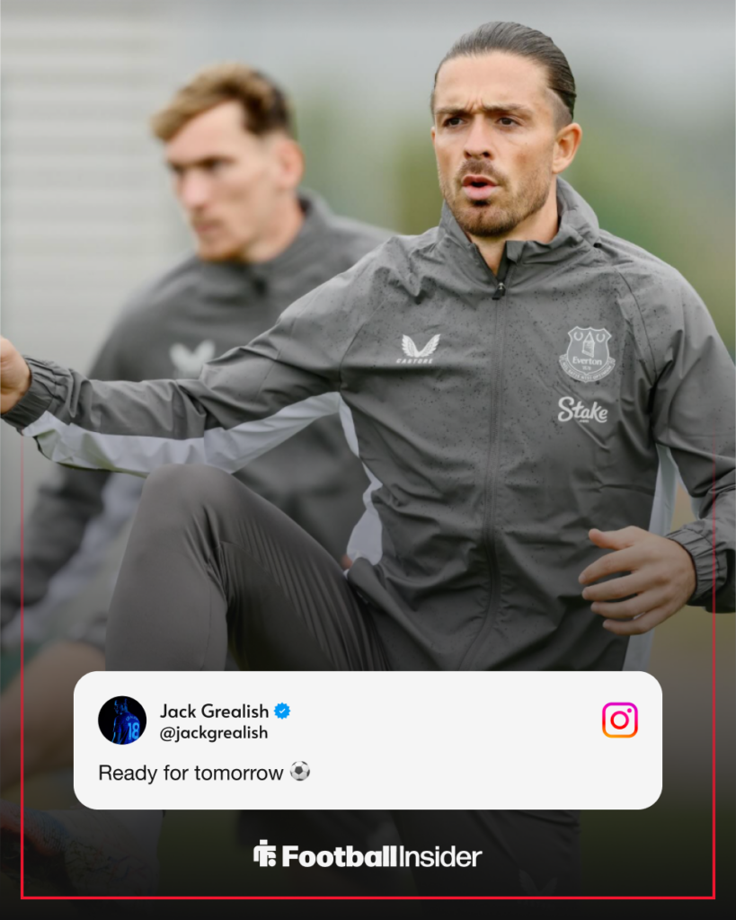 Jack Grealish Instagram story