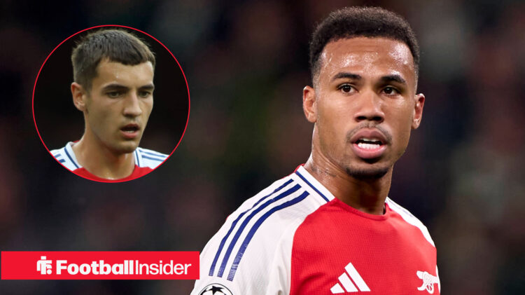 Arsenal defenders Jakub Kiwior and Gabriel Magalhaes