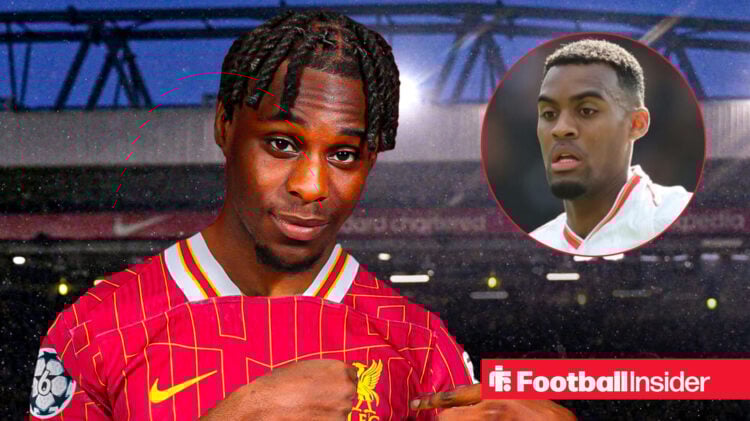 Liverpool duo Jeremie Frimping and Ryan Gravenberch