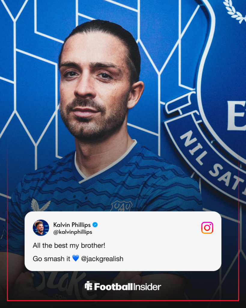 Kalvin Phillips' Instagram story