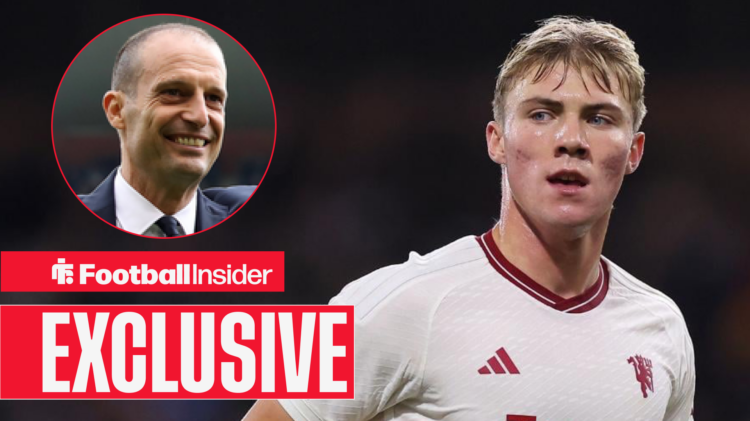 Max Allegri wants Rasmus Hojlund at AC Milan