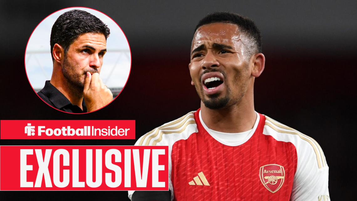 Mikel Arteta Gabriel Jesus Arsenal