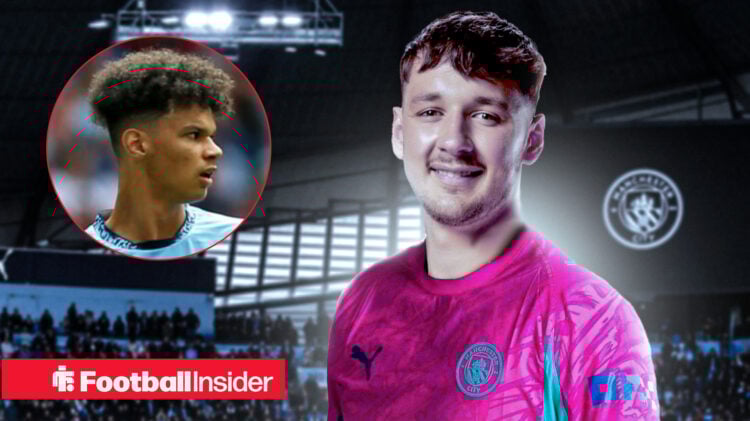 James Trafford is back at Manchester City with Nico O'Reilly