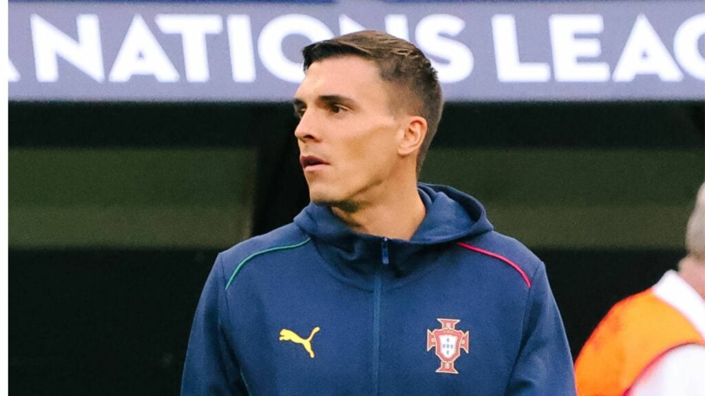 Joao Palhinha in Portugal training gear