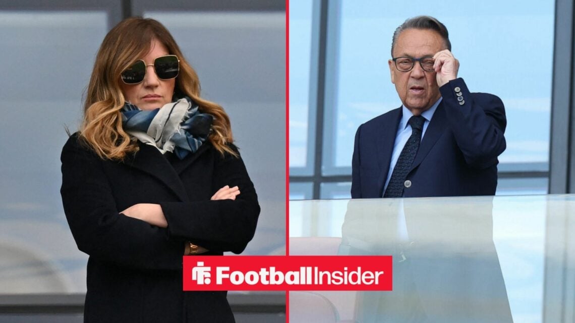Karren Brady standing next to David Sullivan