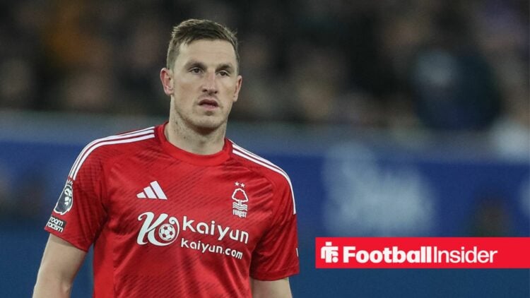Nottingham Forest striker Chris Wood