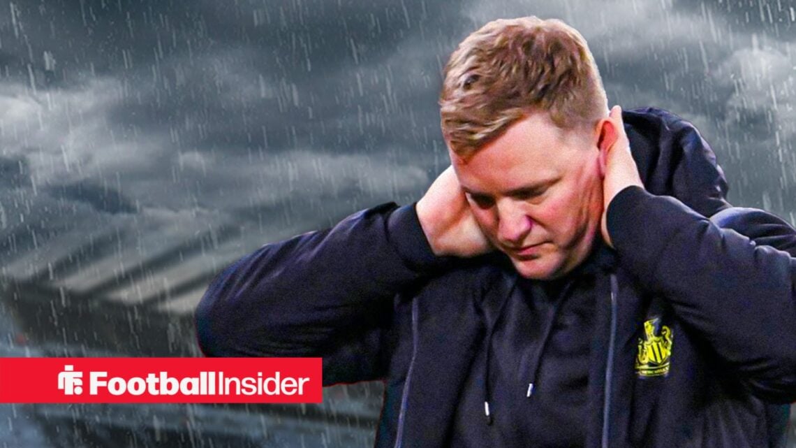 Newcastle manager Eddie Howe