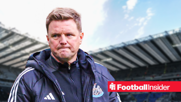 Newcastle United boss Eddie Howe at St James' Park