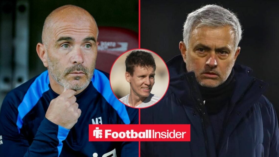 Enzo Maresca, Jose Mourinho, Daniel Siebert