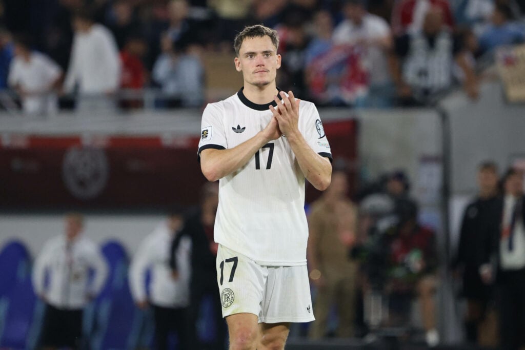 Florian Wirtz in action for Germany
