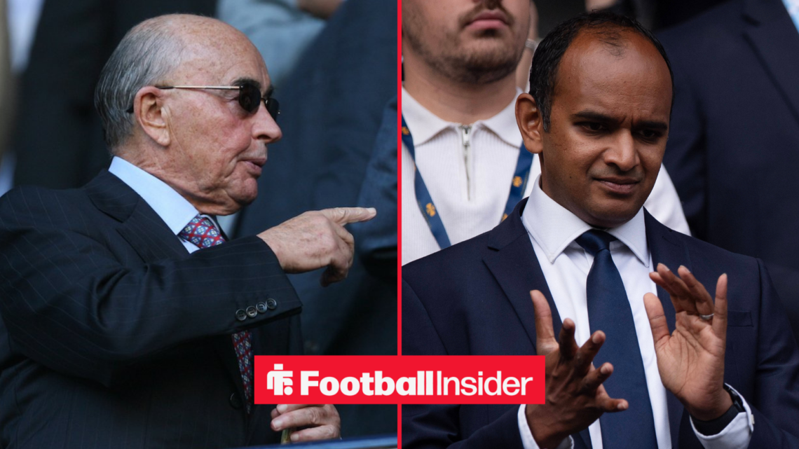 Joe Lewis pointing alongside Vinai Venkatesham clapping
