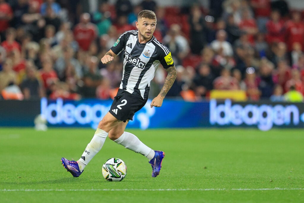 Kieran Trippier in action for Newcastle United.