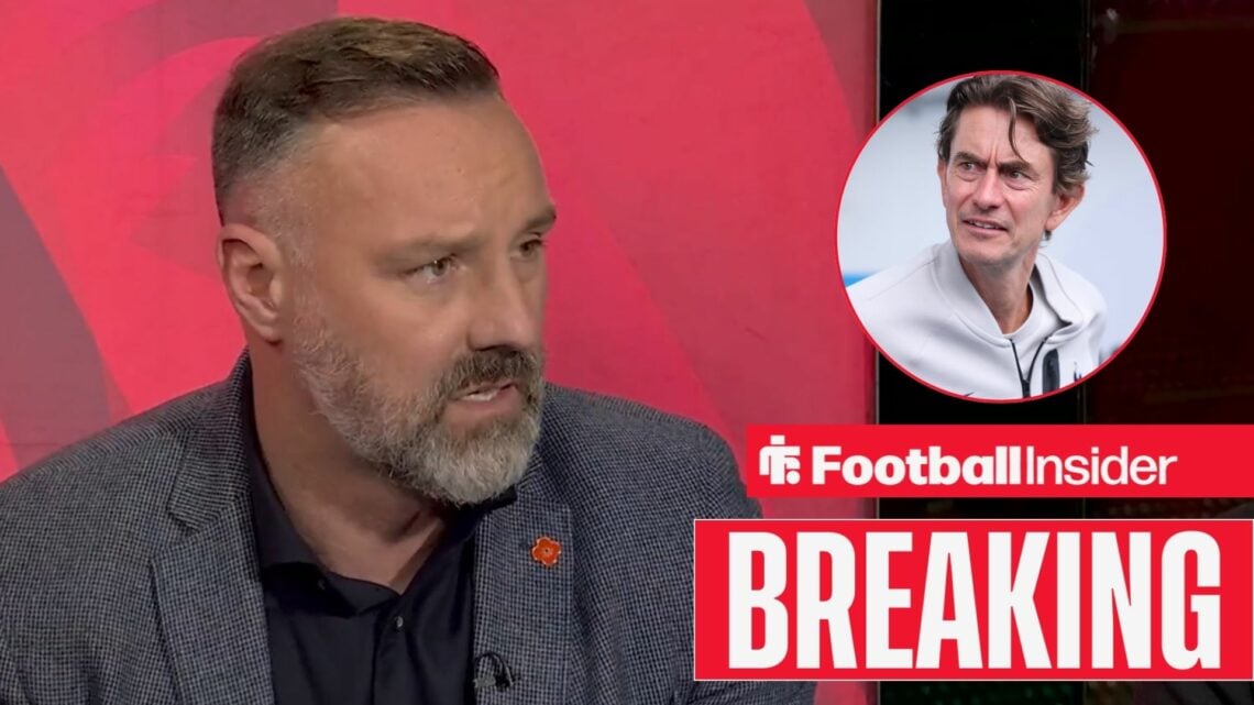 Kris Boyd speaking on air, Thomas Frank in a circular inset
