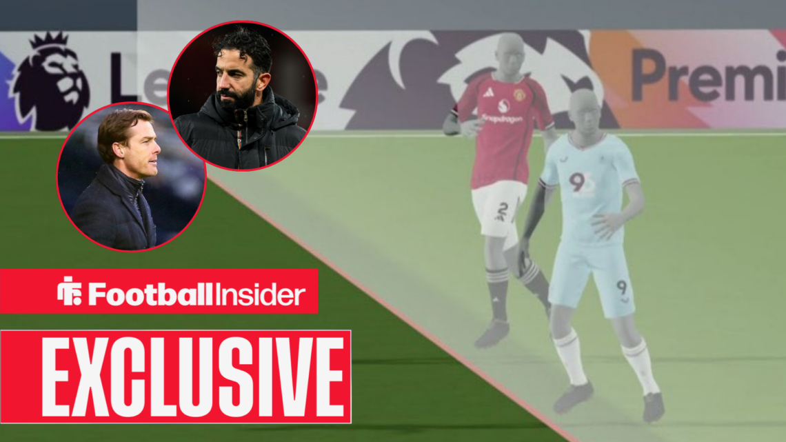 Lyle Foster's offside decision, Ruben Amorim and Scott Parker in circular insets